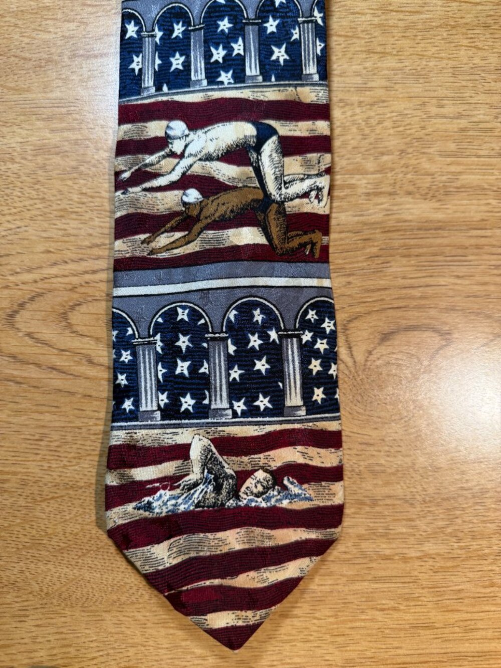 Vintage Tie Tango Max Raab Mens 100% Silk Made In USA RN 51898